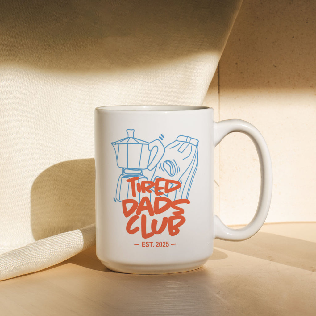 Tired Dads Club Mug
