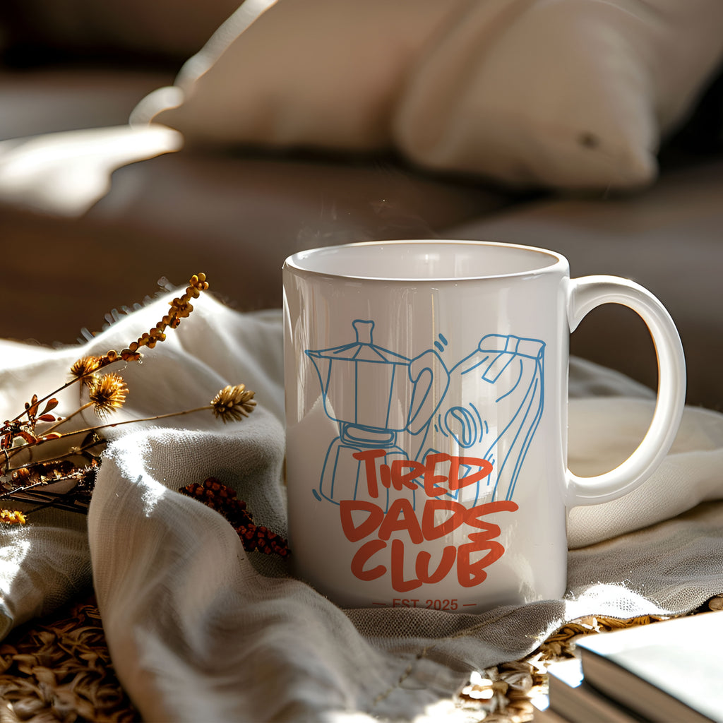 Tired Dads Club Mug