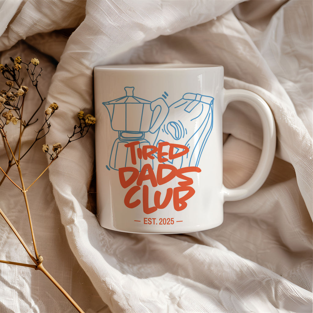 Tired Dads Club Mug