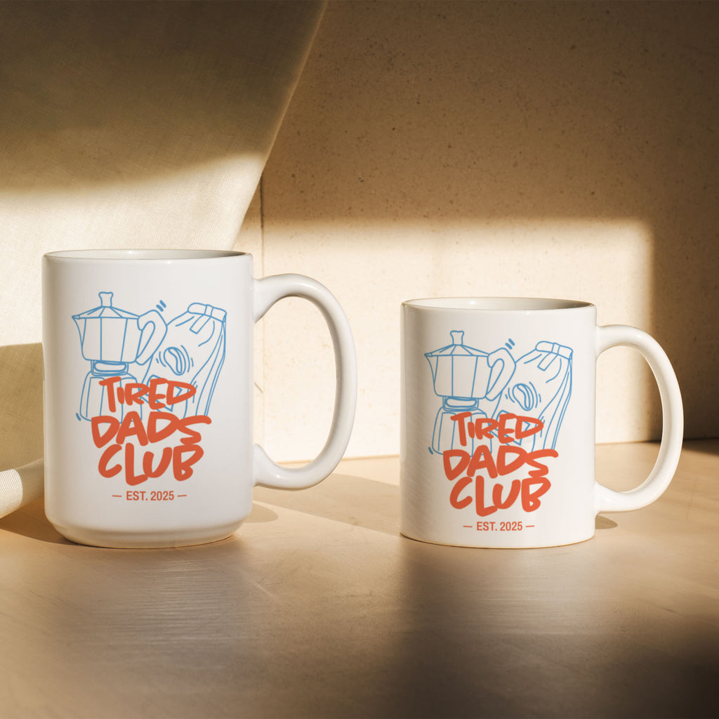 Tired Dads Club Mug