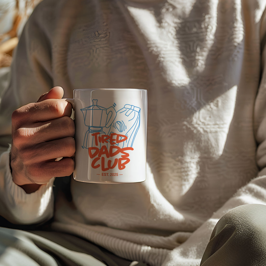 Tired Dads Club Mug
