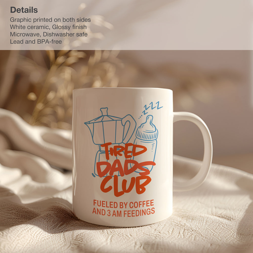 Fueled by Coffee Dad Mug