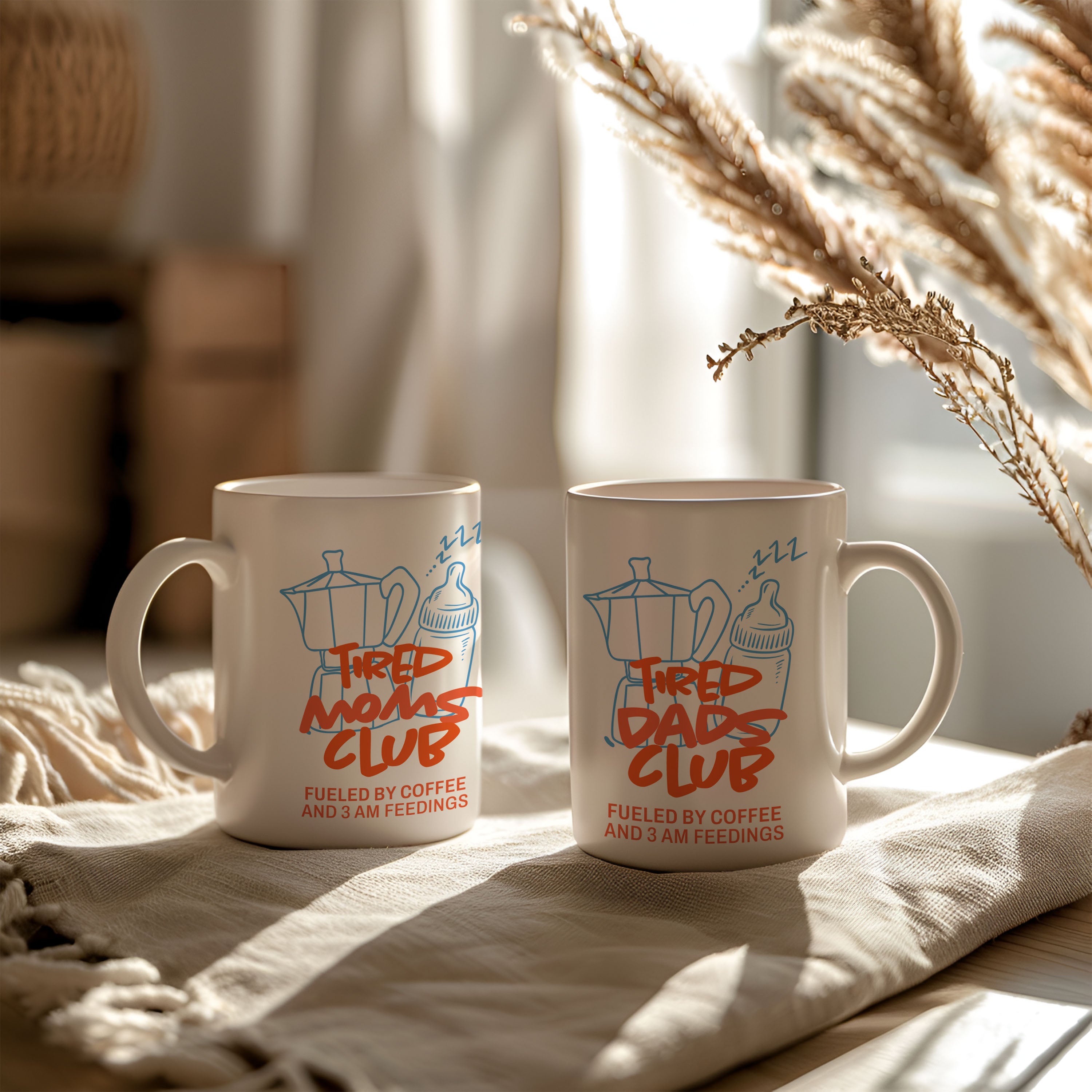 Fueled by Coffee Dad Mug
