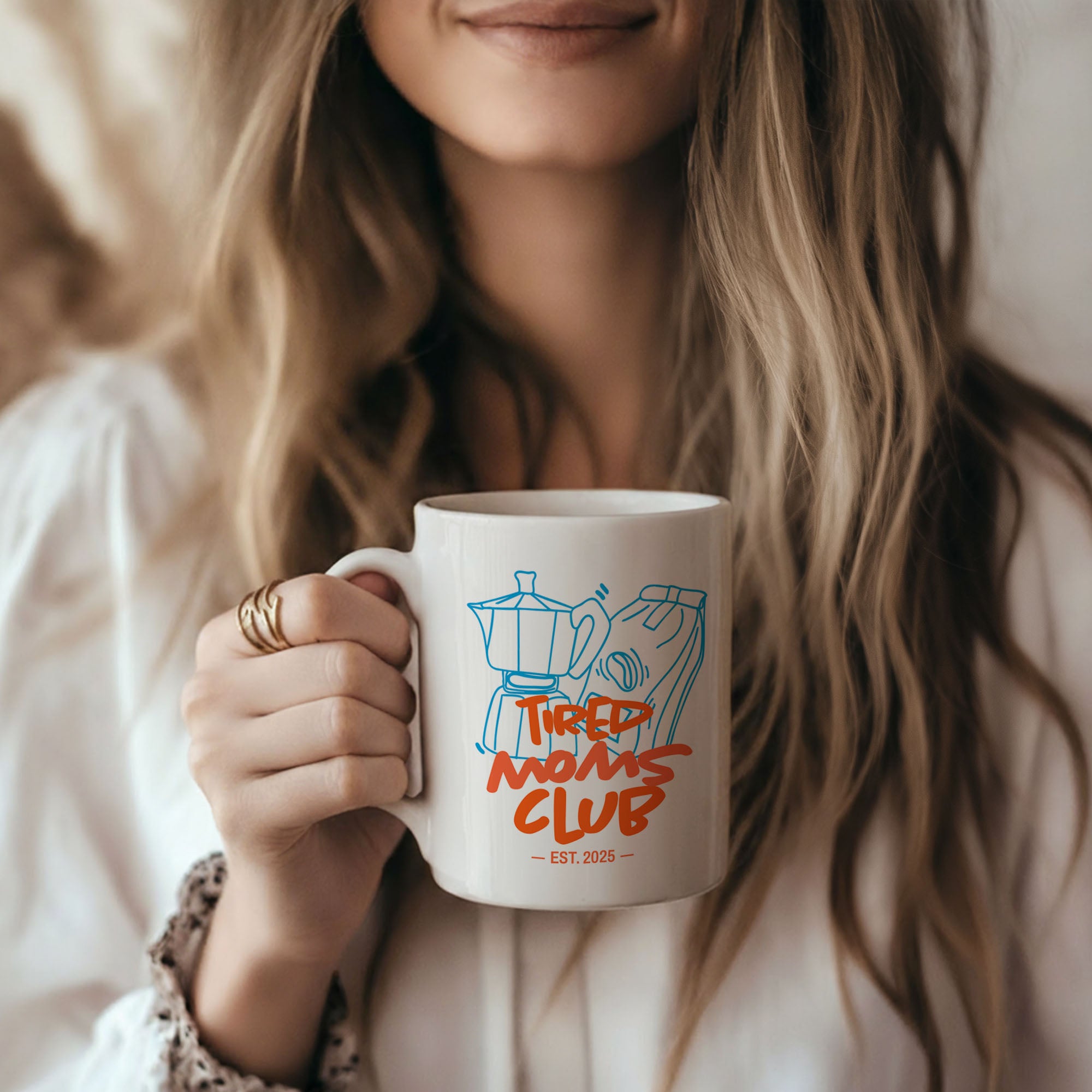 Tired Moms Club Mug