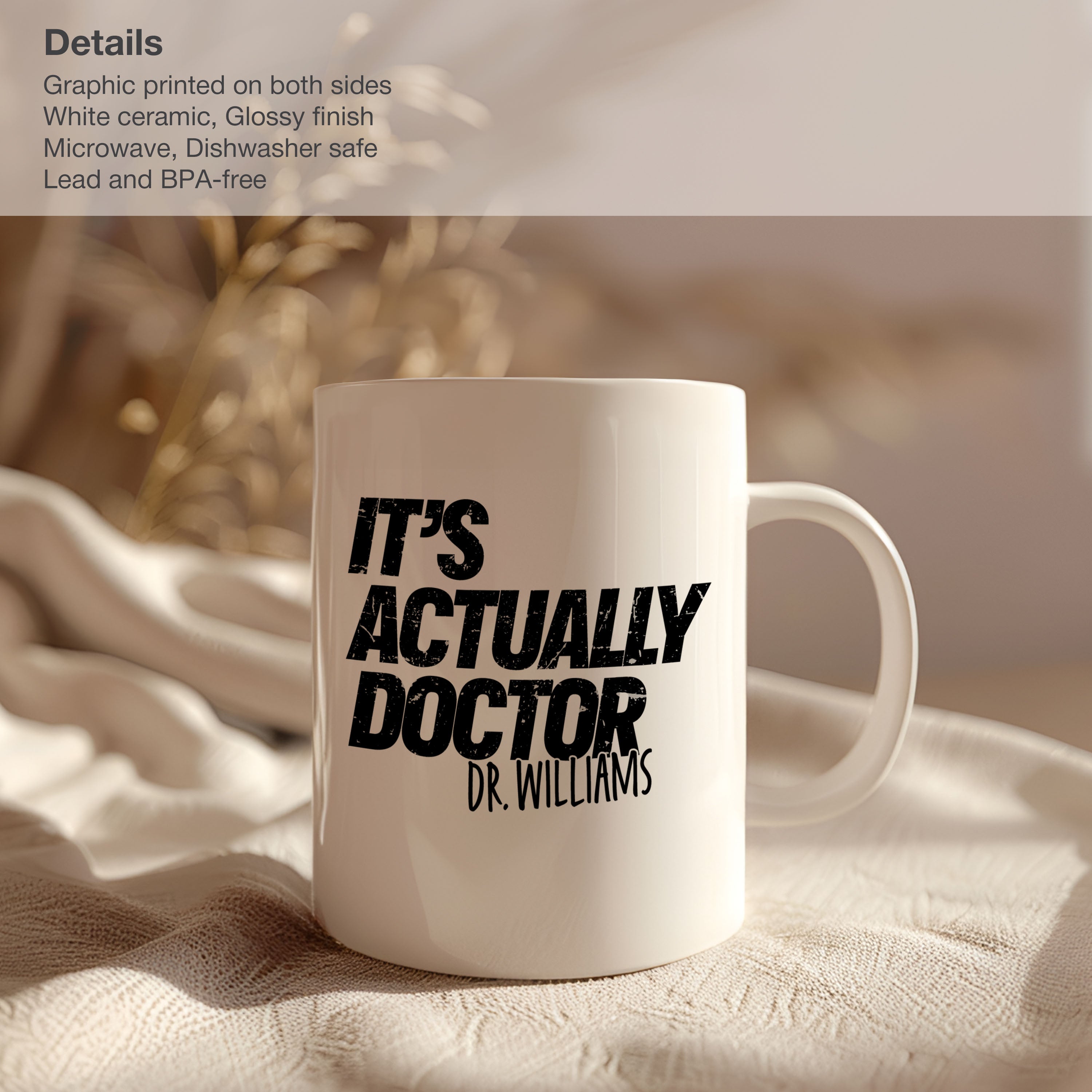 Its Actaully Doctor Mug