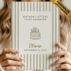 Birthday Letters Notebook