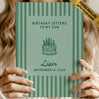 Birthday Letters Notebook Son