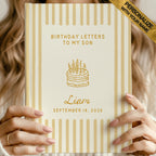 Birthday Letters Notebook Son