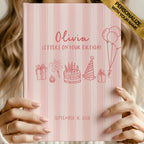 Birthday Letters Book