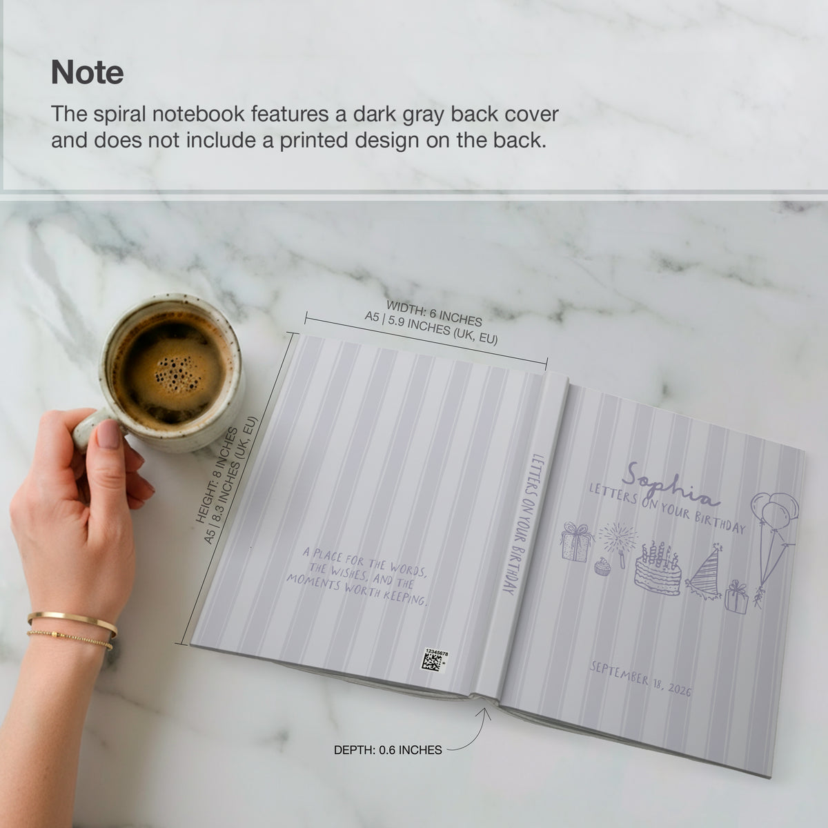 Birthday Letters Book