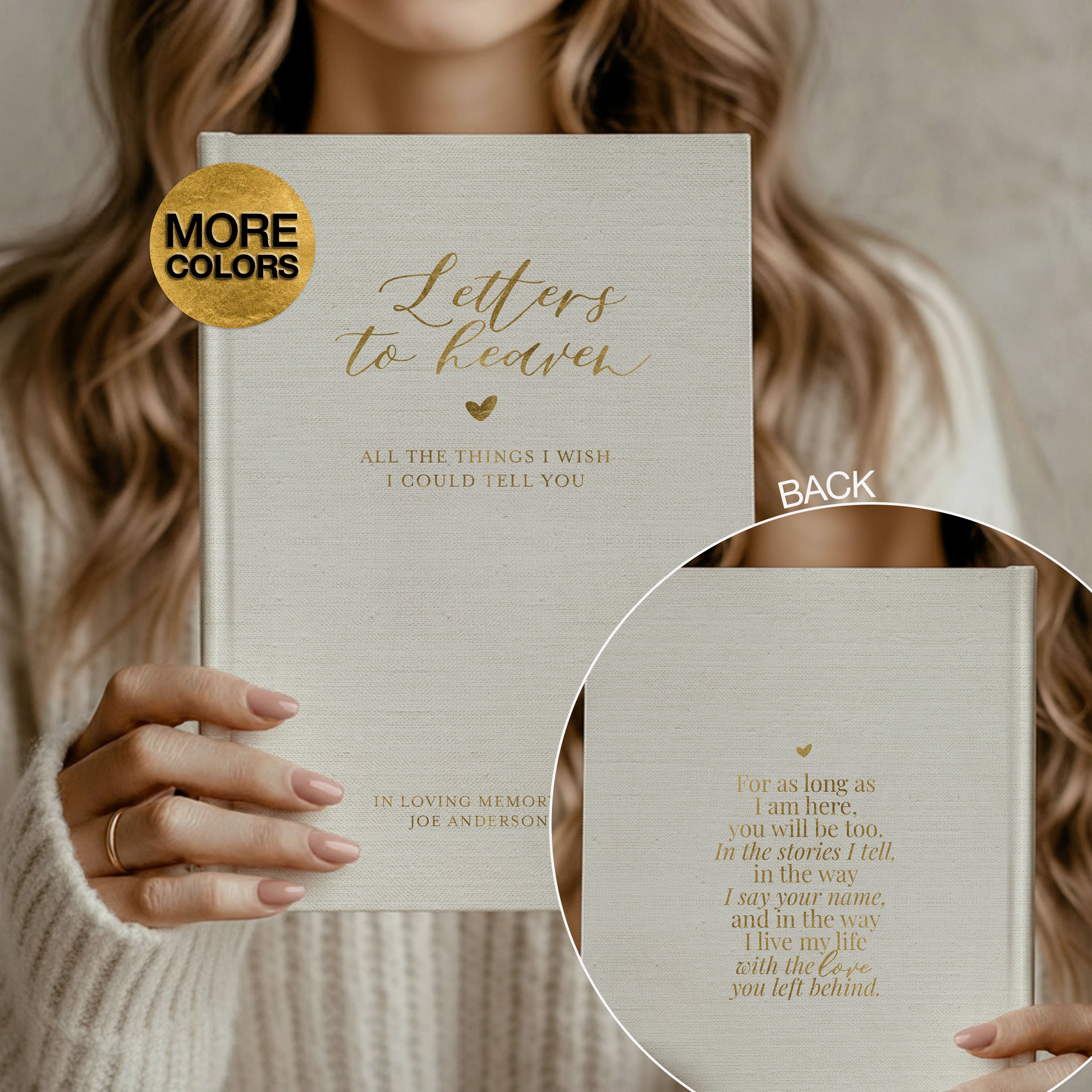 Letters To Heaven Always Journal