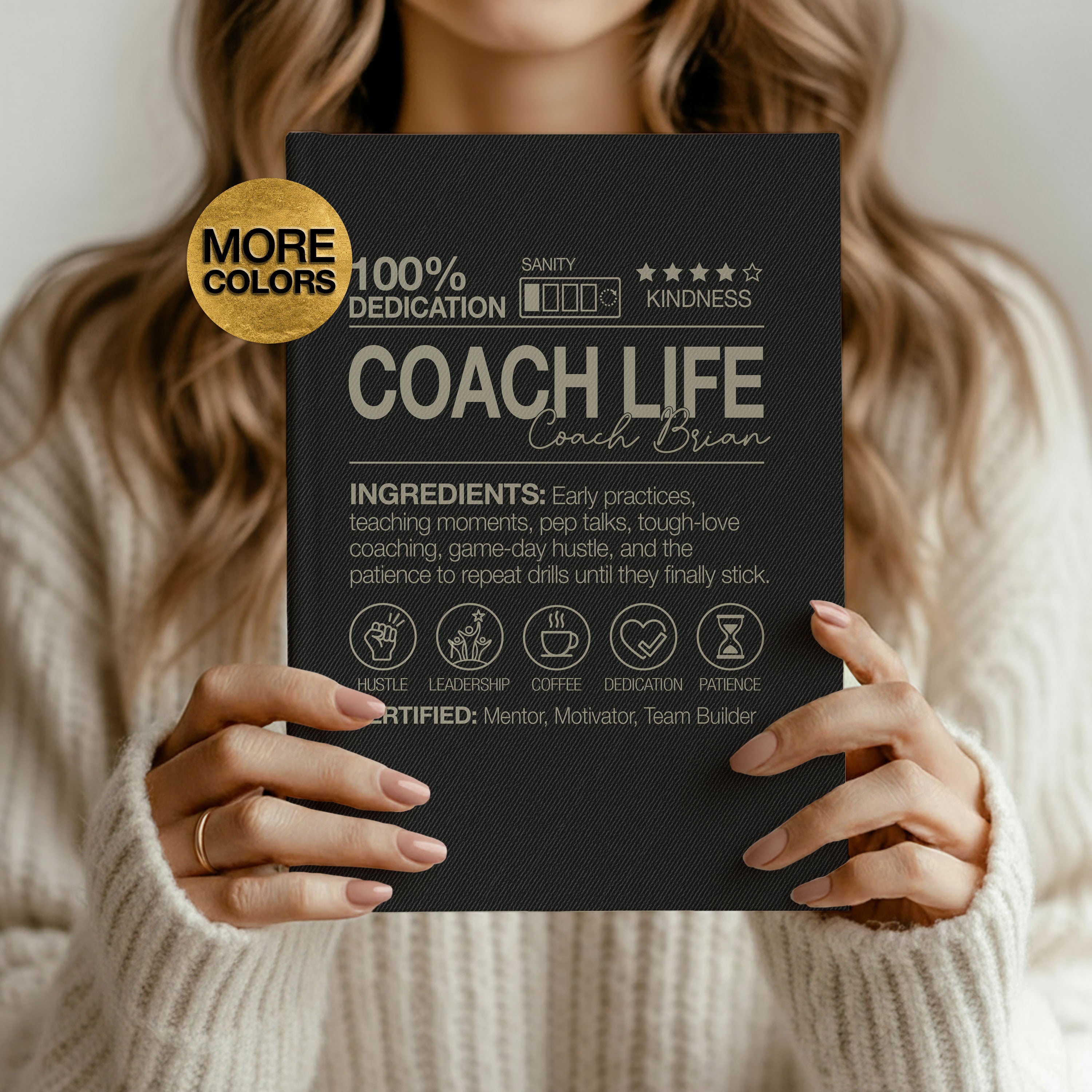 Coach Life Ingredient Journal