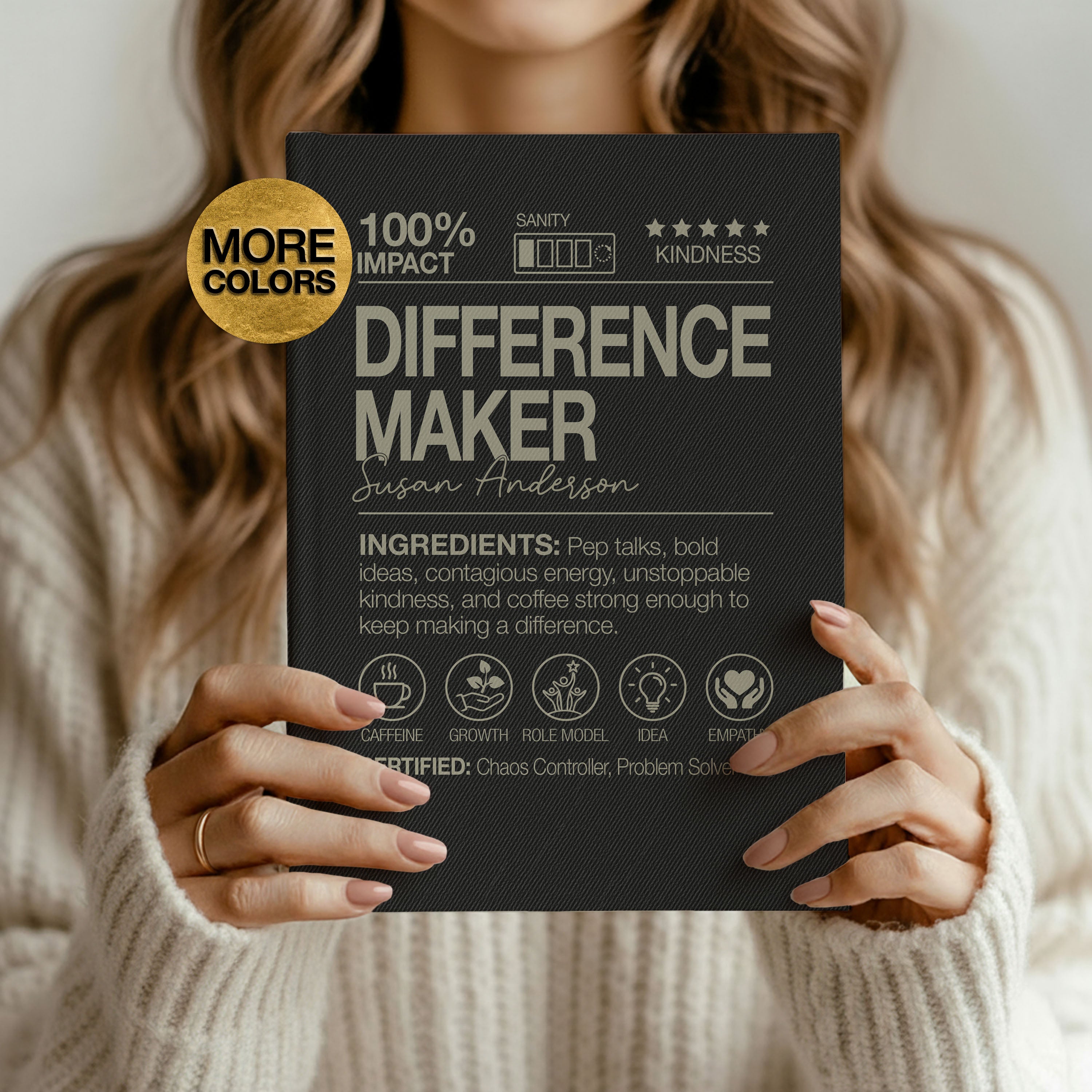 Difference Maker Ingredient Journal