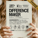 Difference Maker Ingredient Journal
