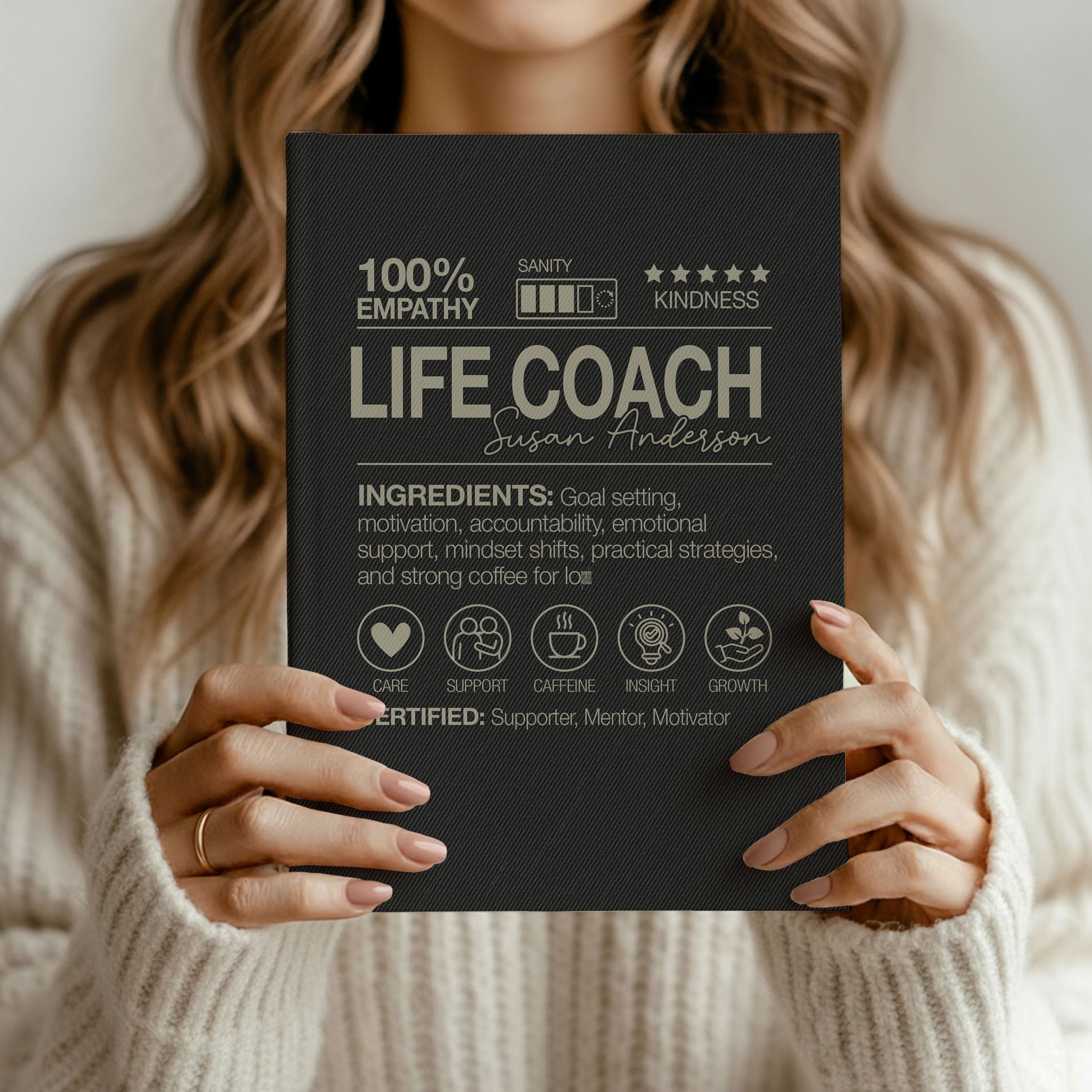 Life Coach Ingredient Journal