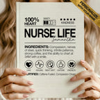 Nurse Life Ingredient Journal