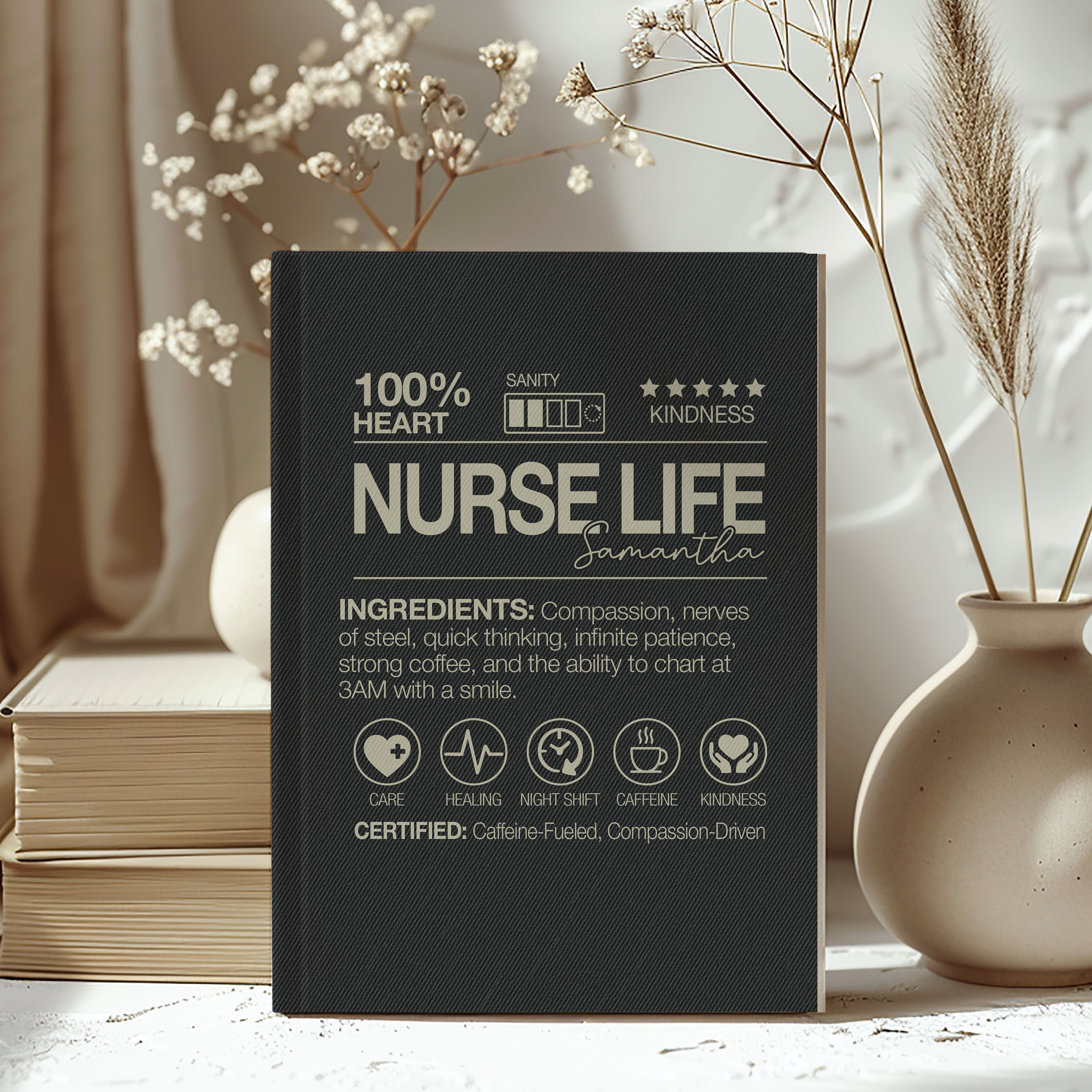 Nurse Life Ingredient Journal