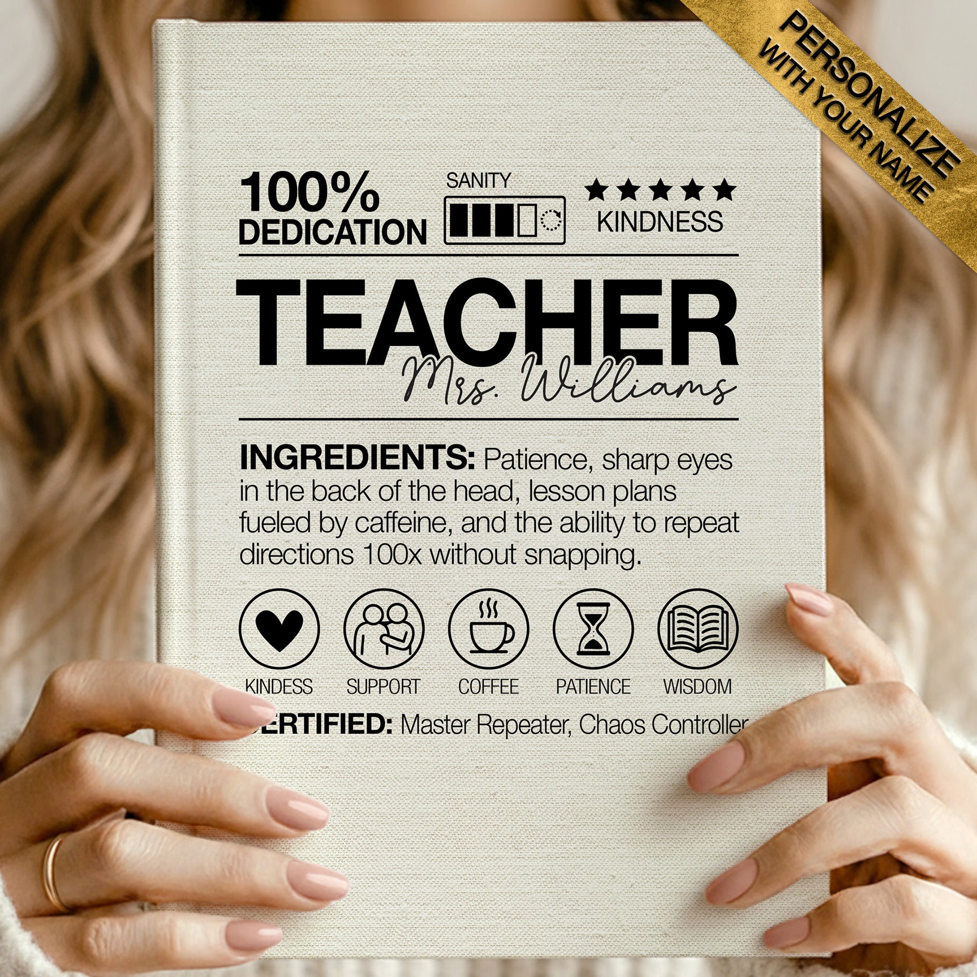 Teacher Ingredient Journal