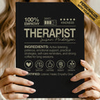 Therapist Ingredient Journal