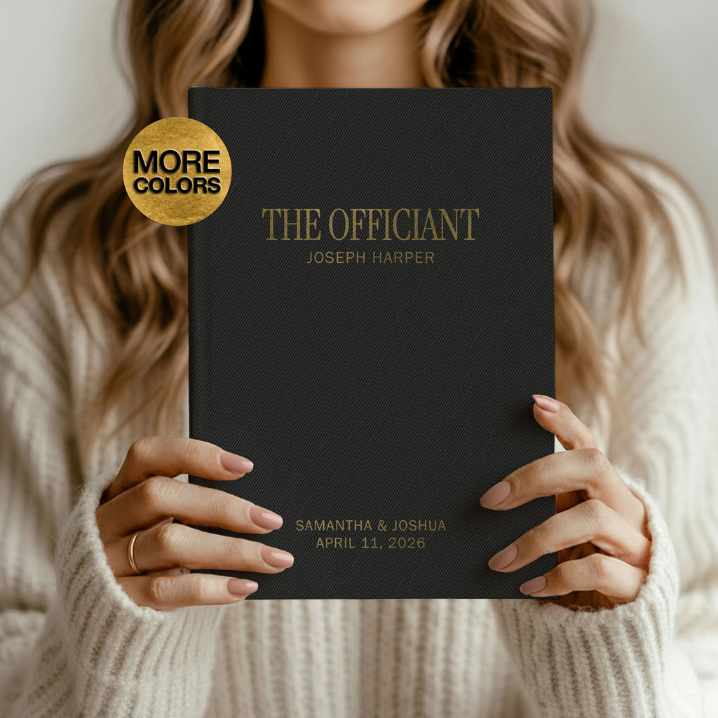 Wedding Officiant Book