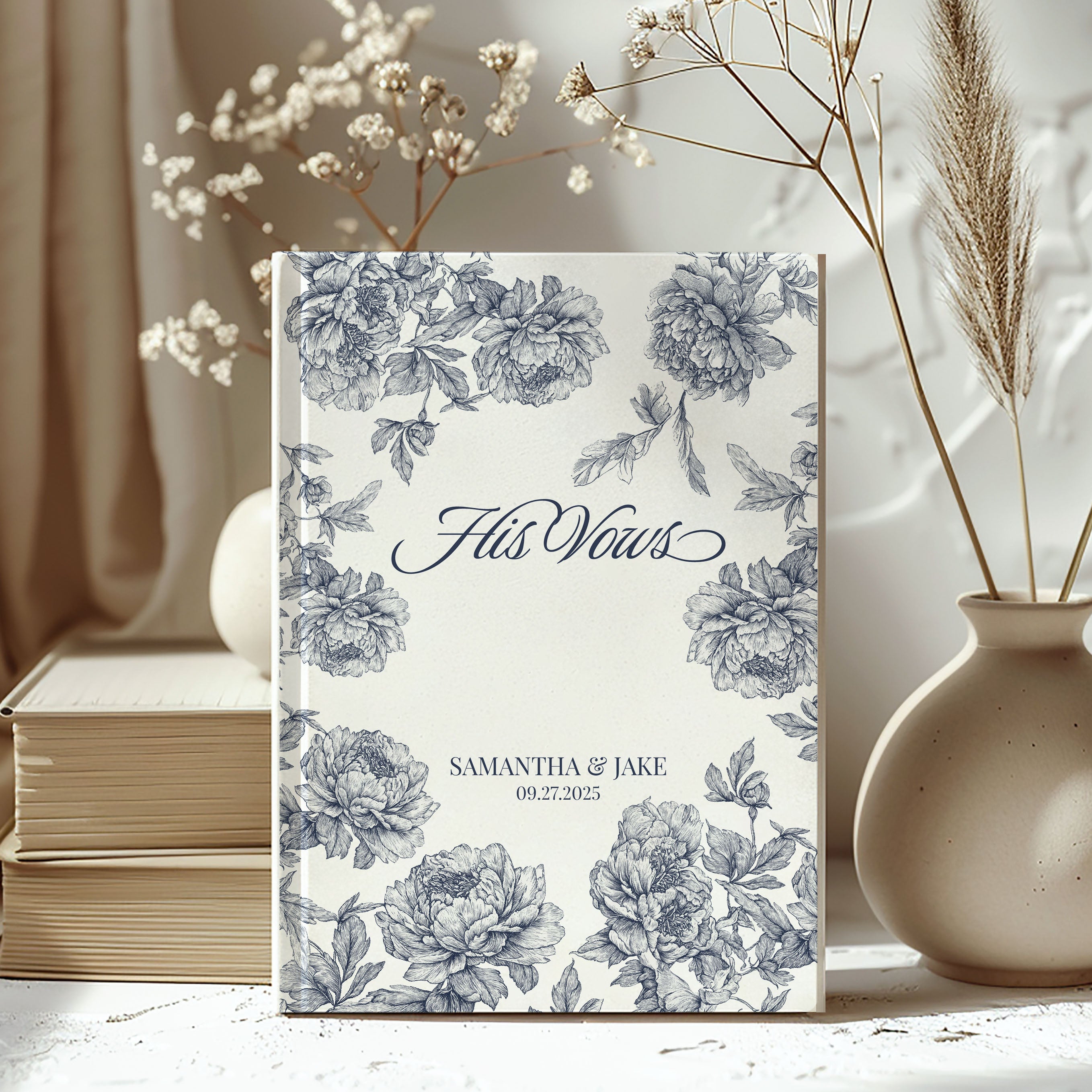 Vow Book Peony