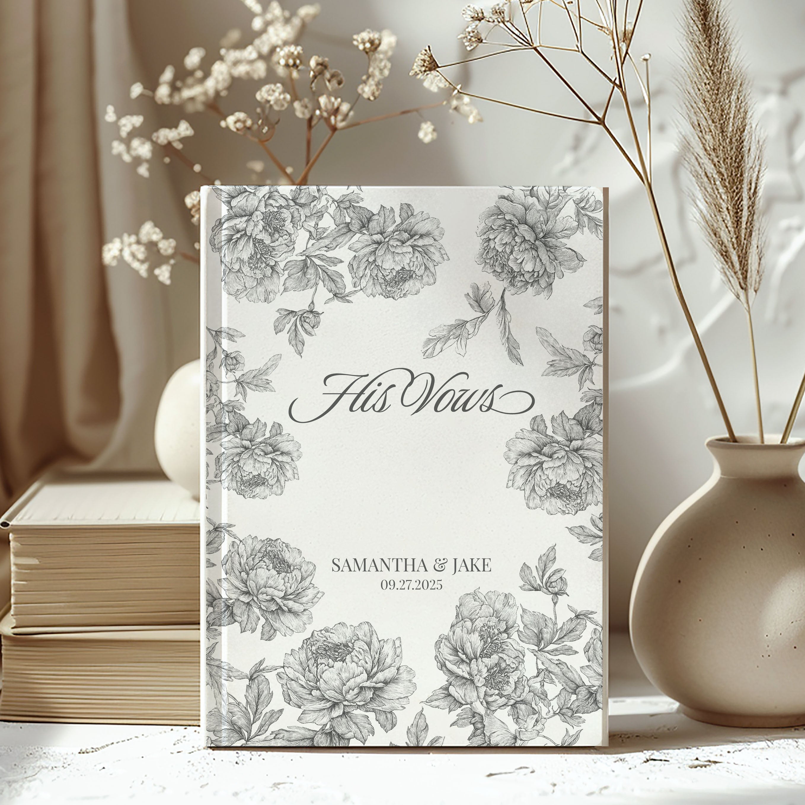 Vow Book Peony