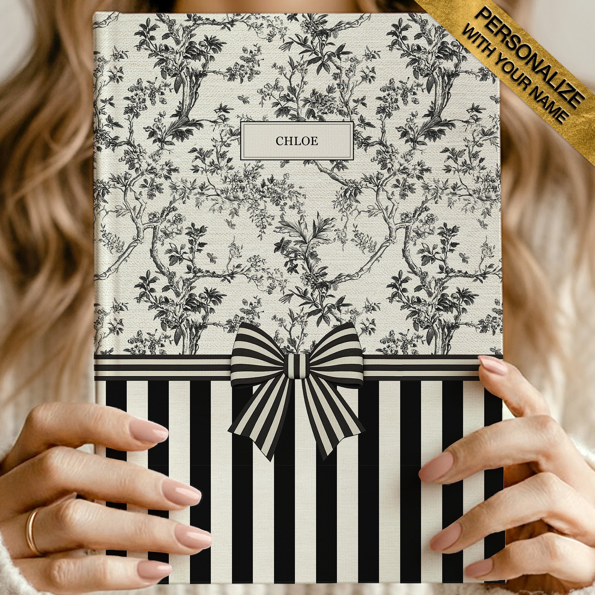 Noir Toile Journal