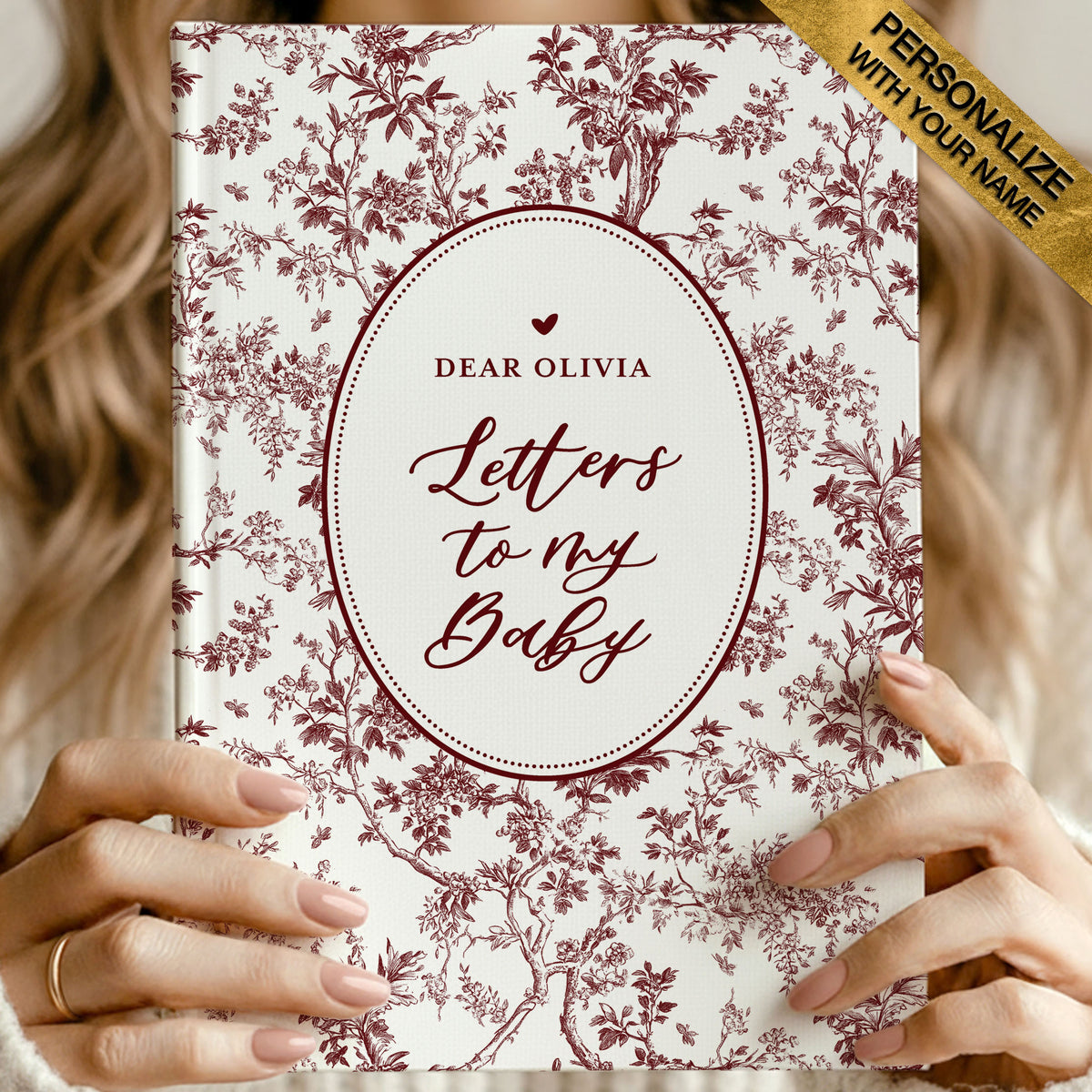 Letters to Baby Toile Journal