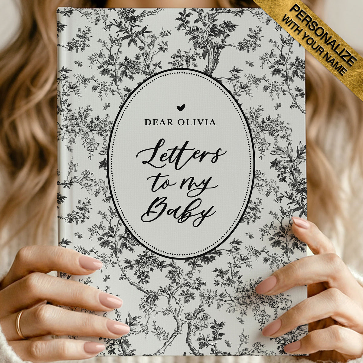 Letters to Baby Toile Journal