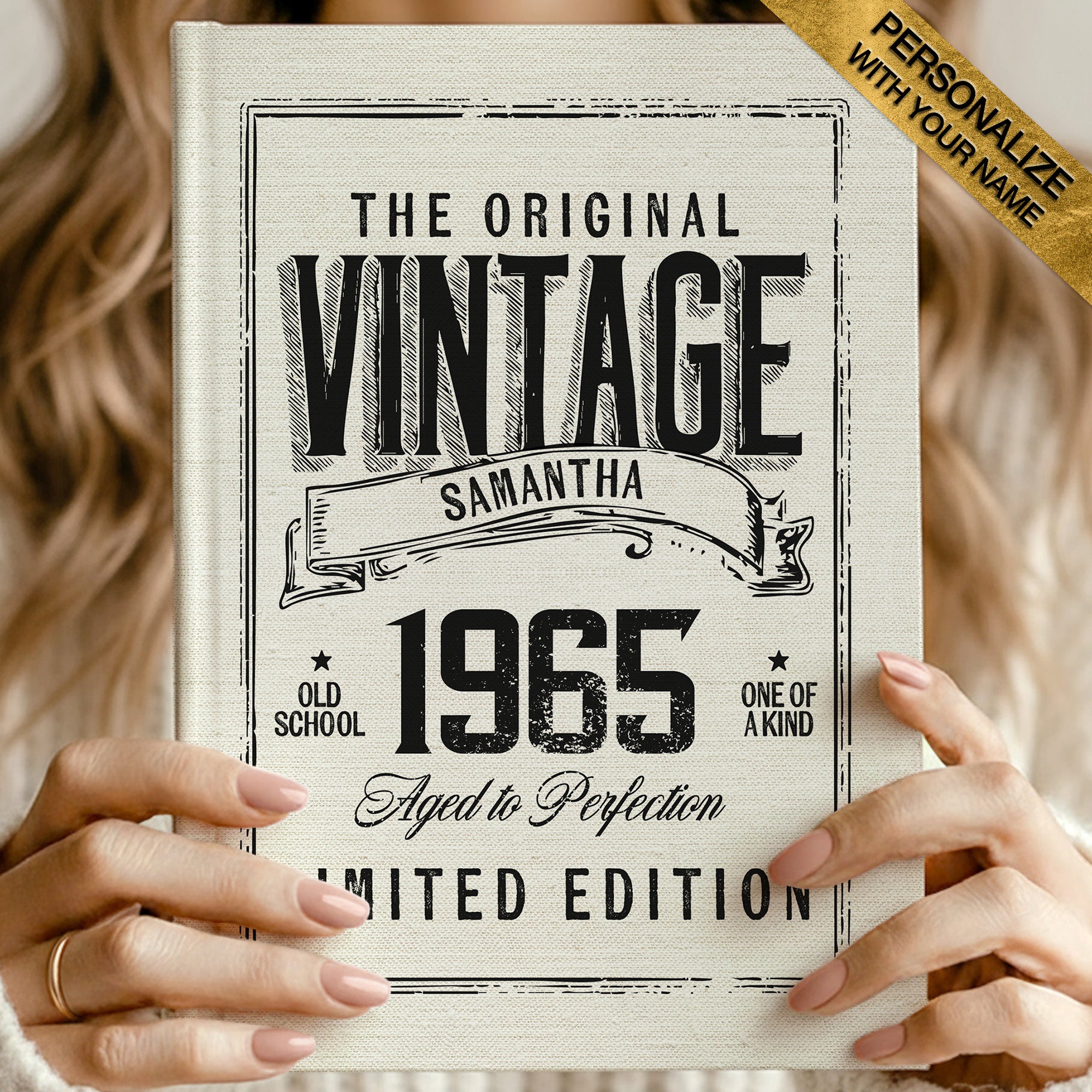 Vintage Birthday Journal