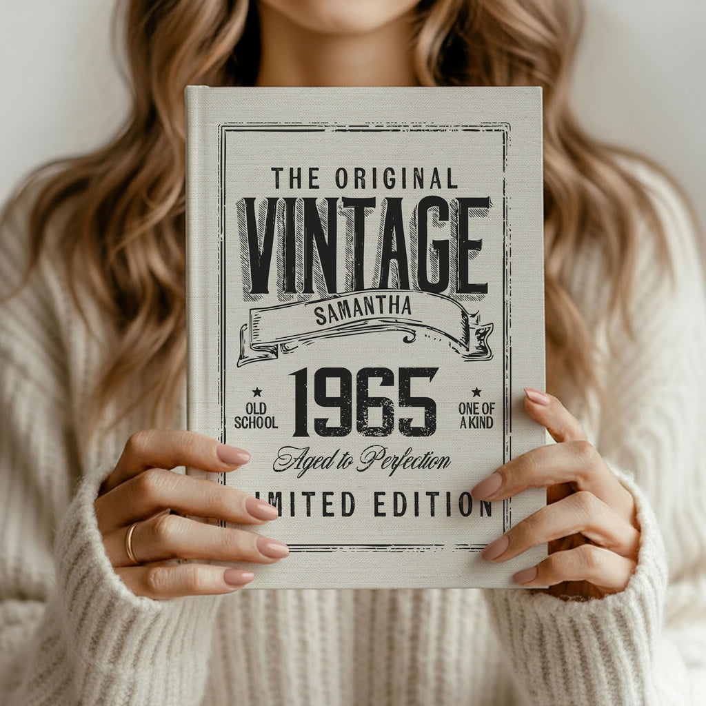 Vintage Birthday Journal