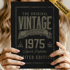 Vintage Birthday Journal