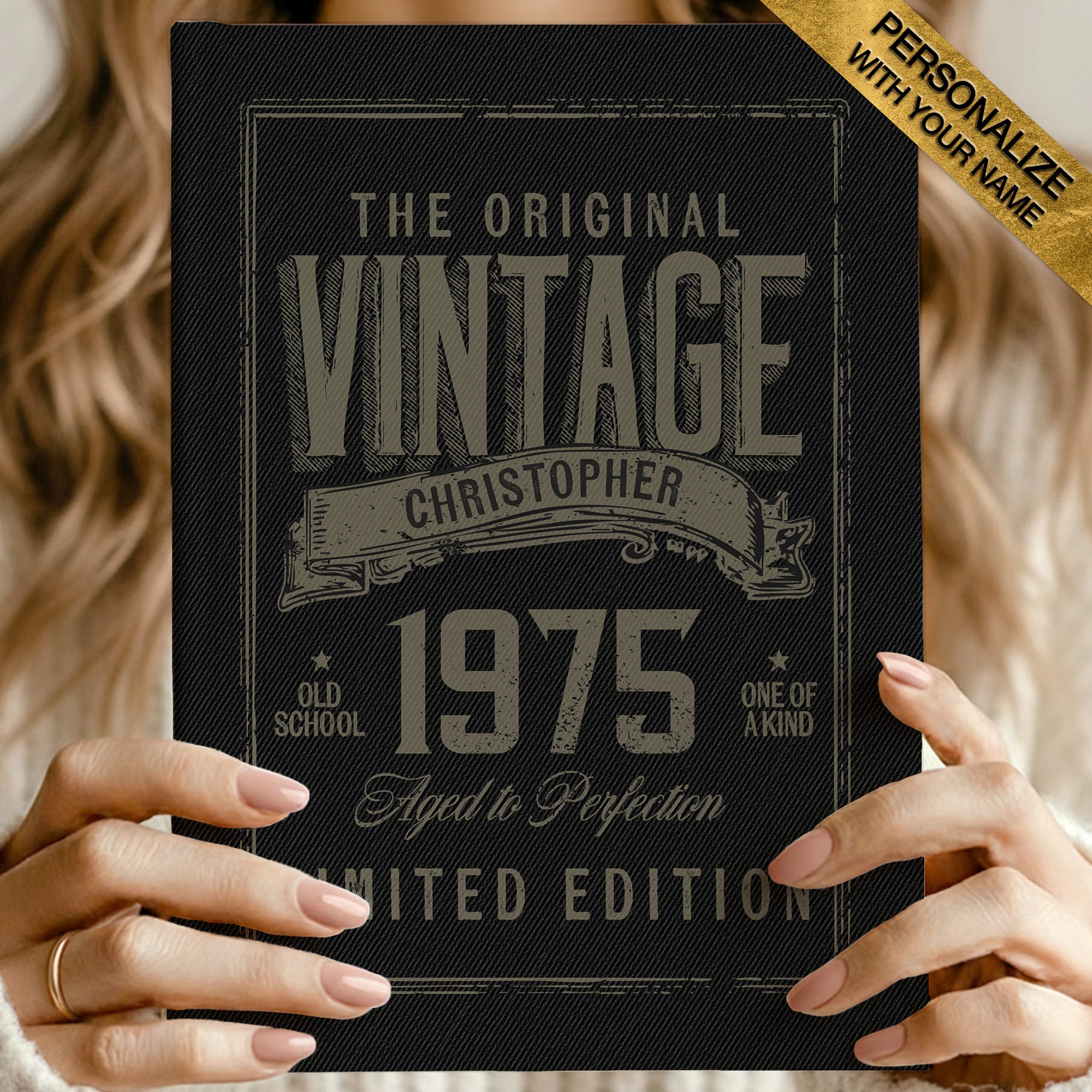 Vintage Birthday Journal
