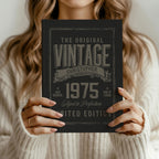 Vintage Birthday Journal