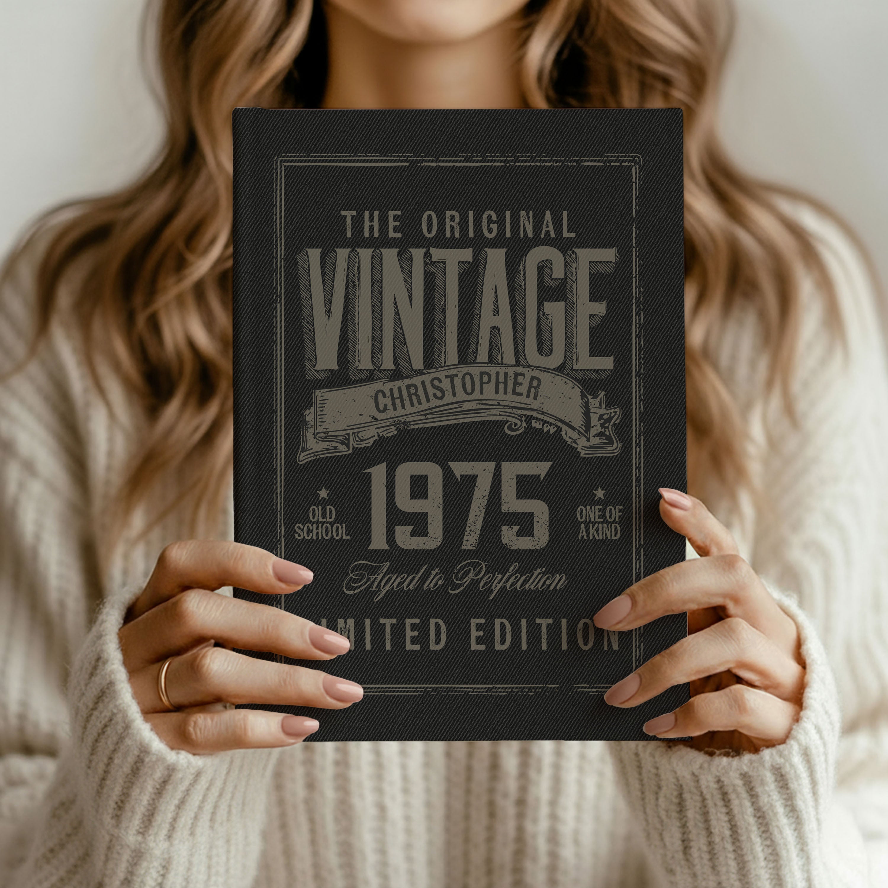 Vintage Birthday Journal