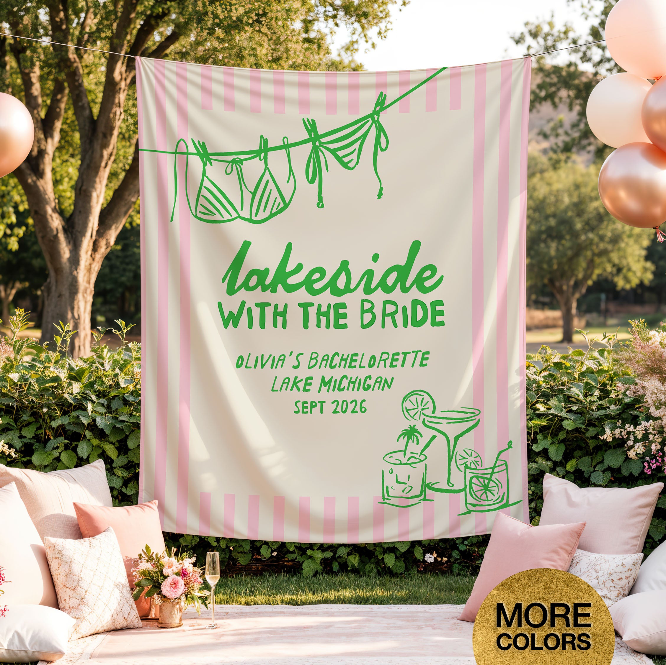 Lakeside With Bride Banner