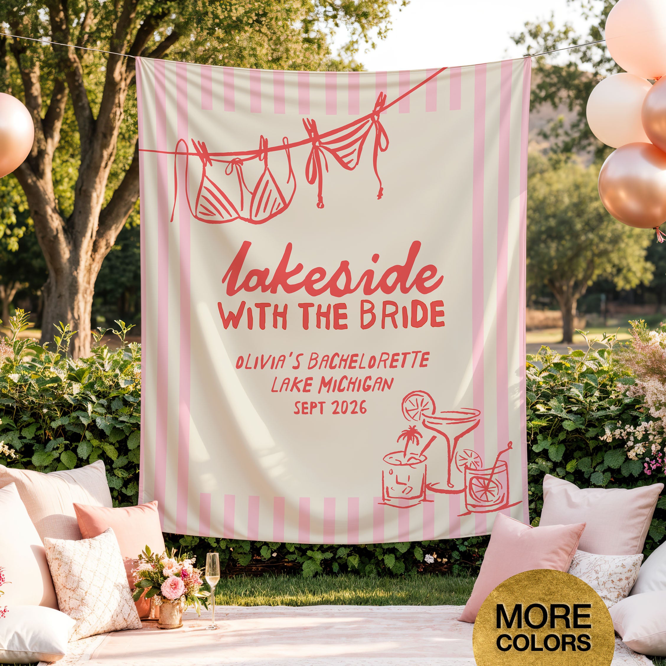 Lakeside With Bride Banner