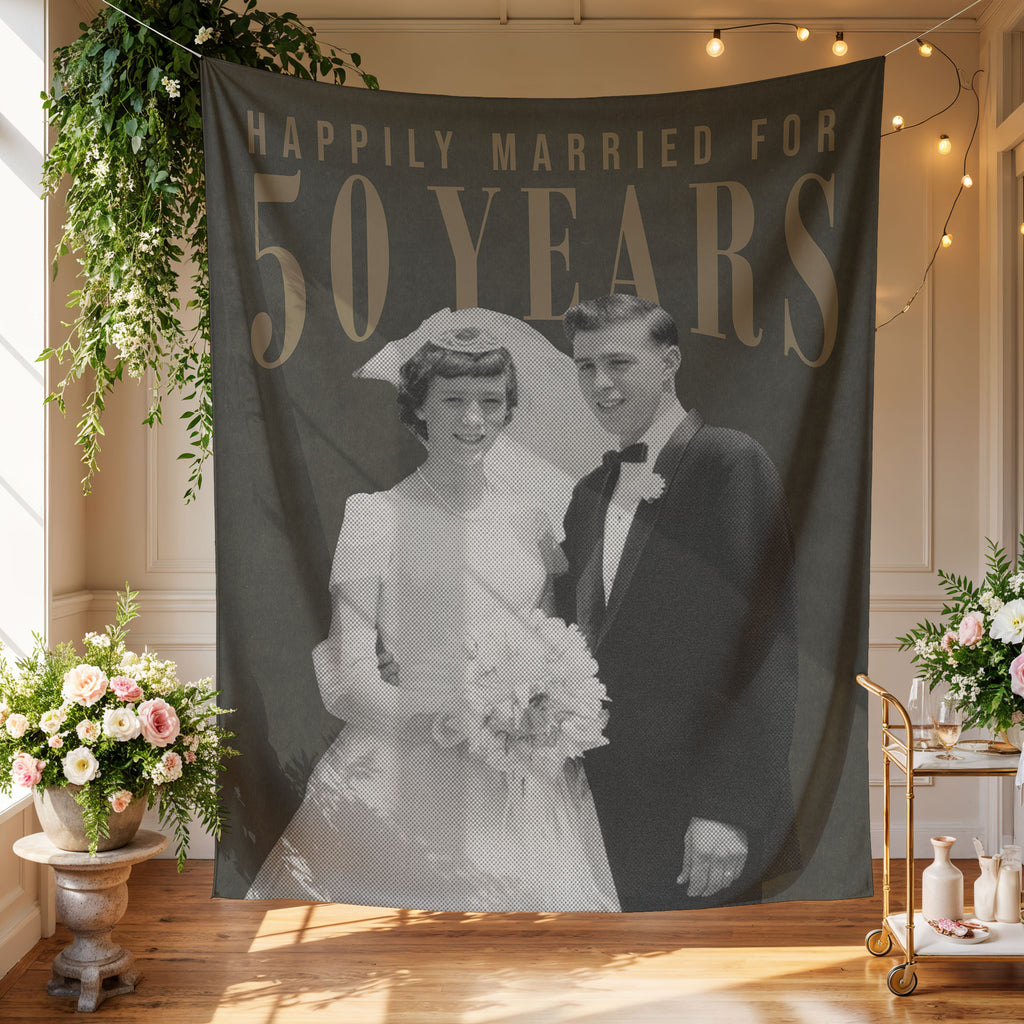 Anniversary Photo Tapestry