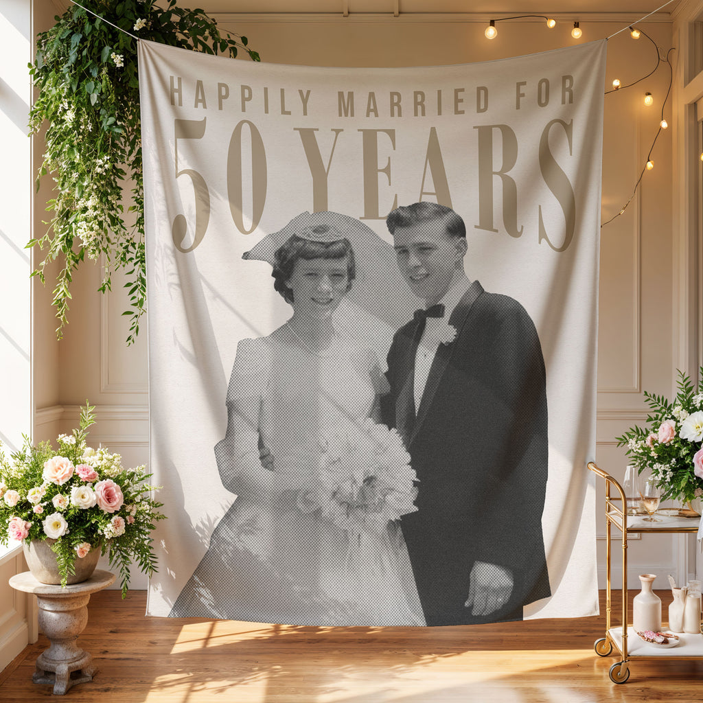 Anniversary Photo Tapestry