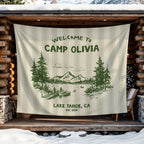 Lake Camp Bachelorette Tapestry