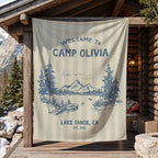 Lake Camp Bachelorette Tapestry