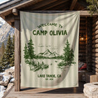 Lake Camp Bachelorette Tapestry