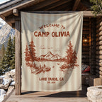 Lake Camp Bachelorette Tapestry