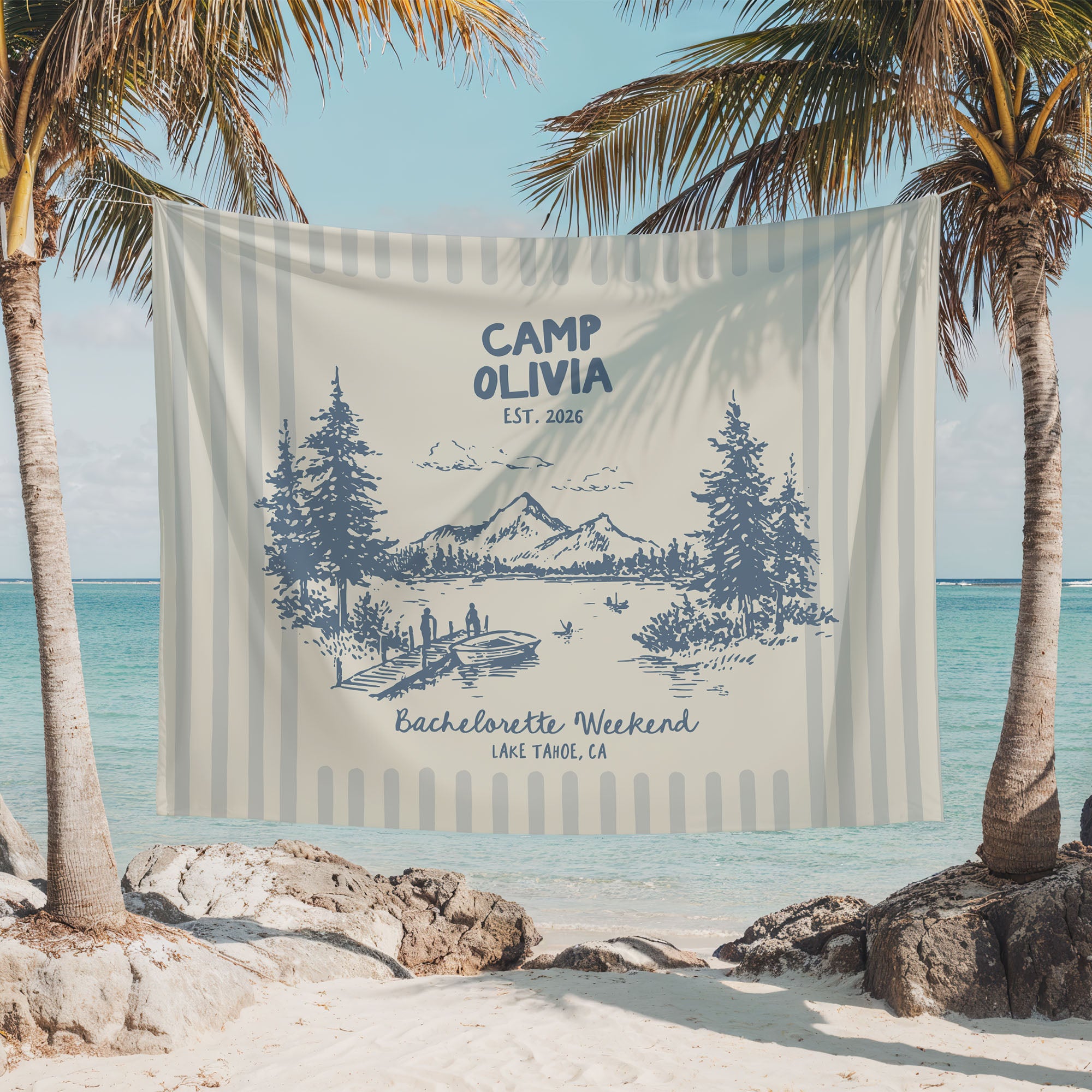 Lake Camp Bach Banner