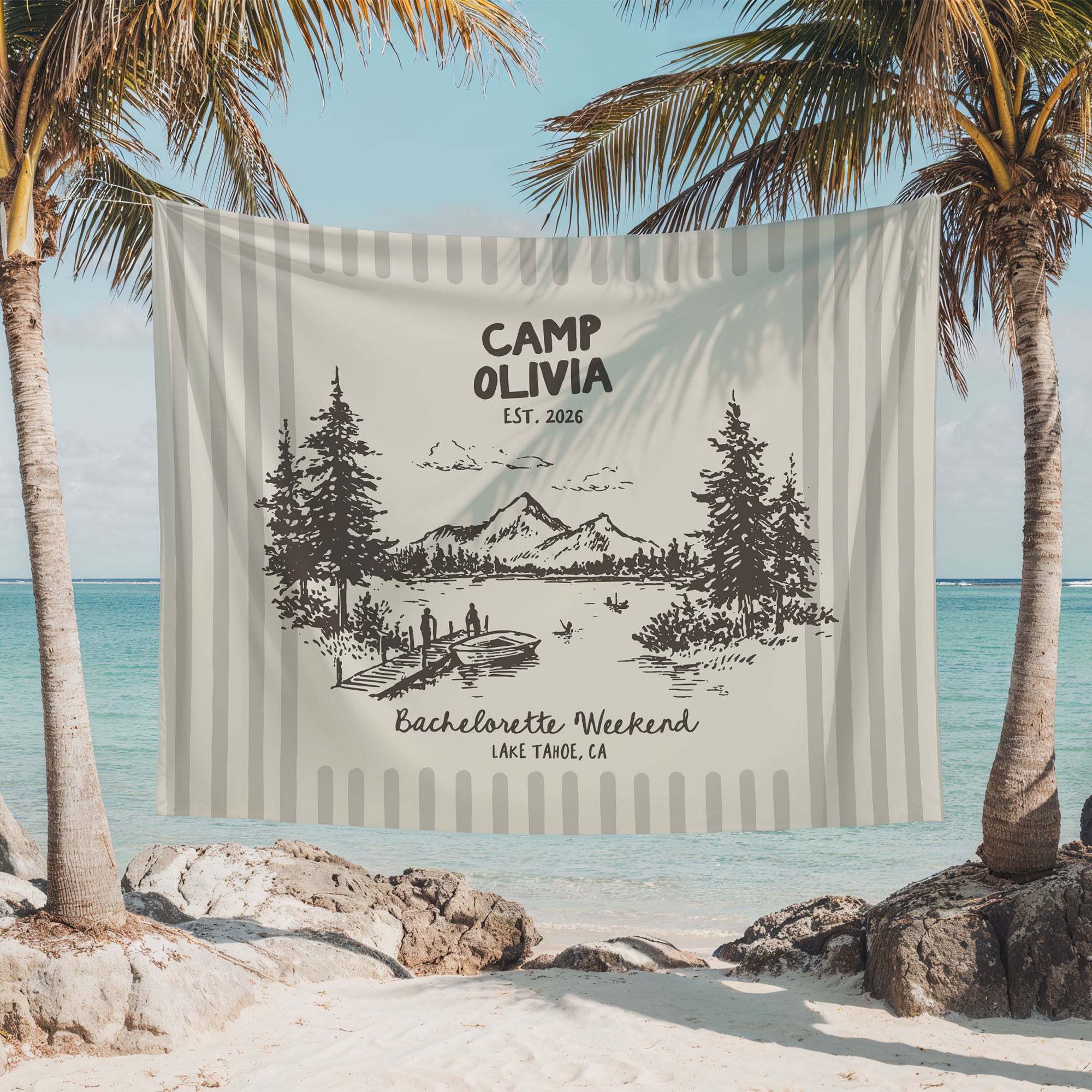 Lake Camp Bach Banner