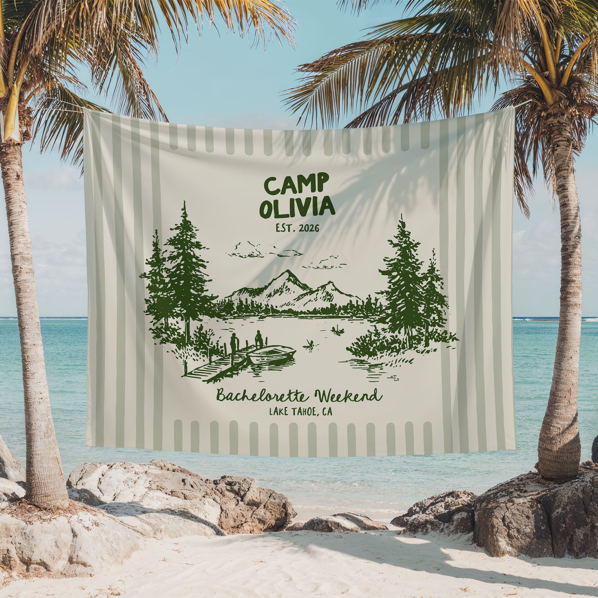 Lake Camp Bach Banner