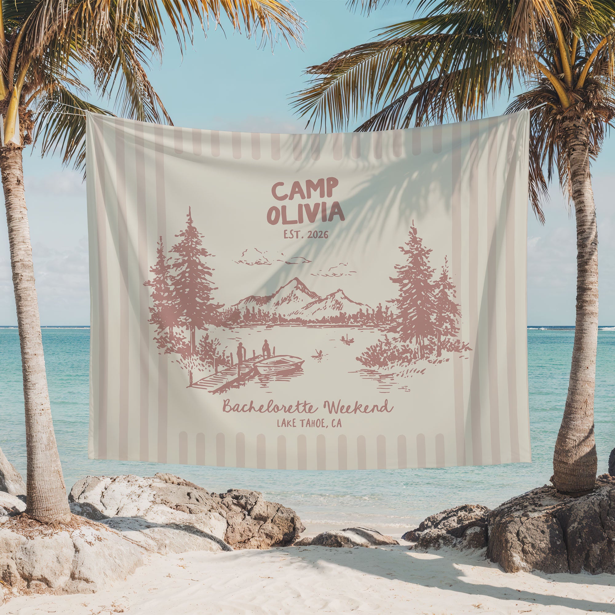 Lake Camp Bach Banner