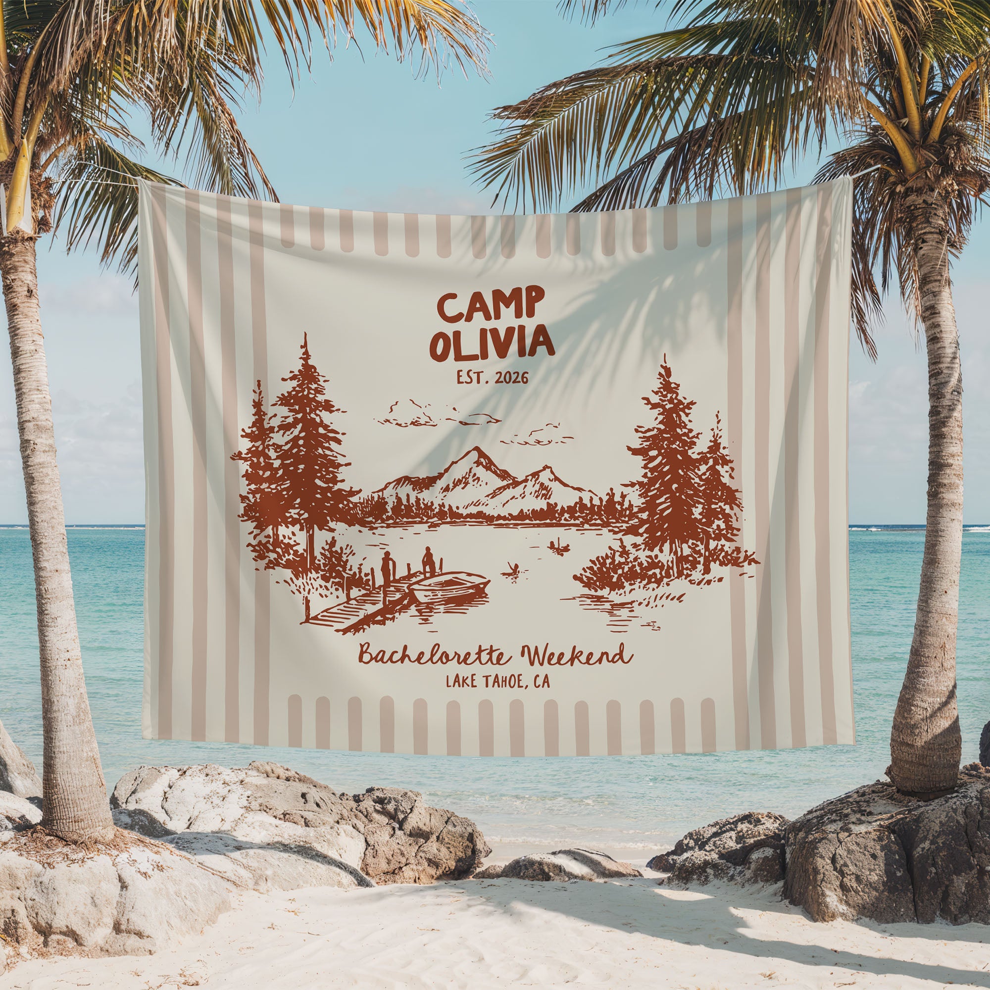 Lake Camp Bach Banner