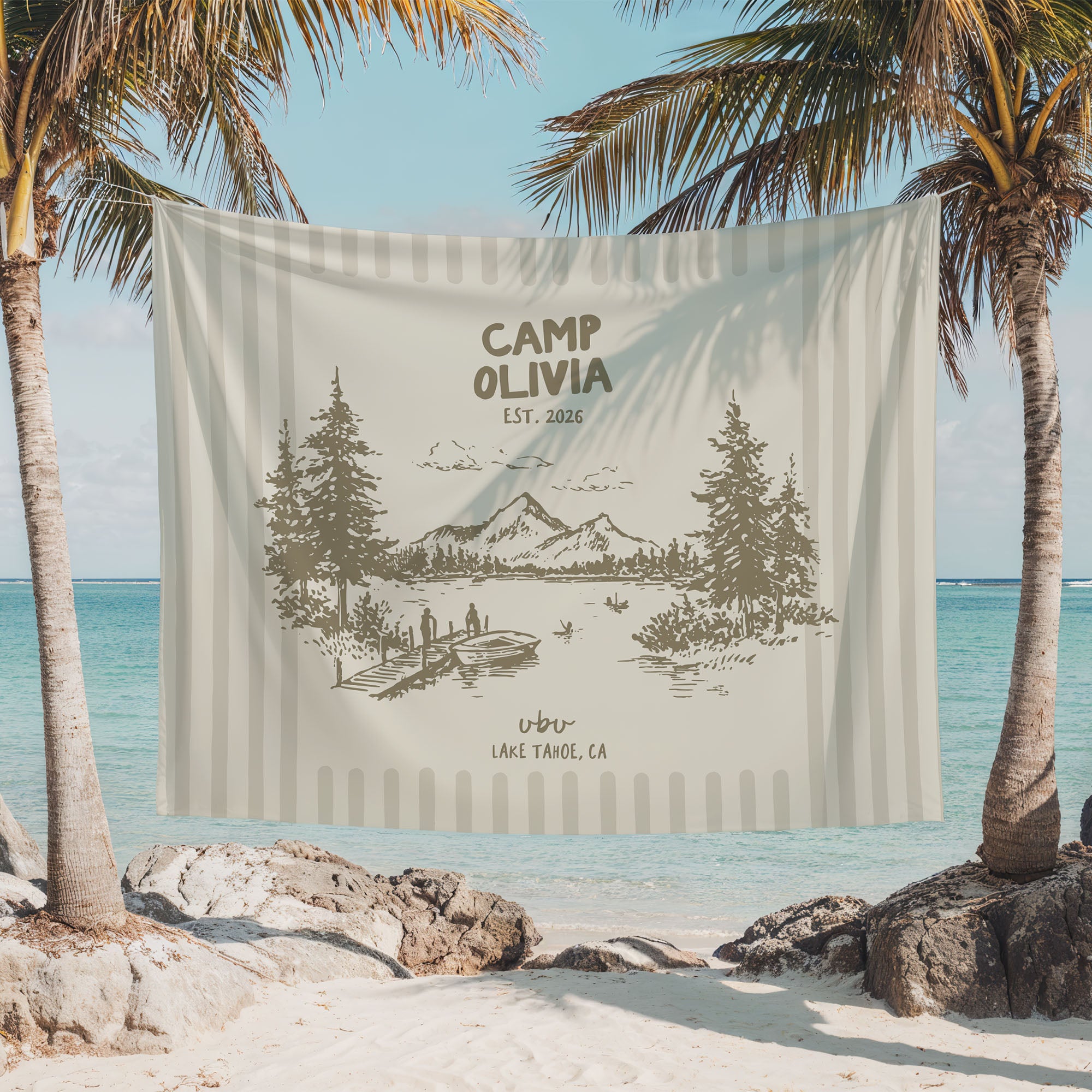 Lake Camp Bach Banner