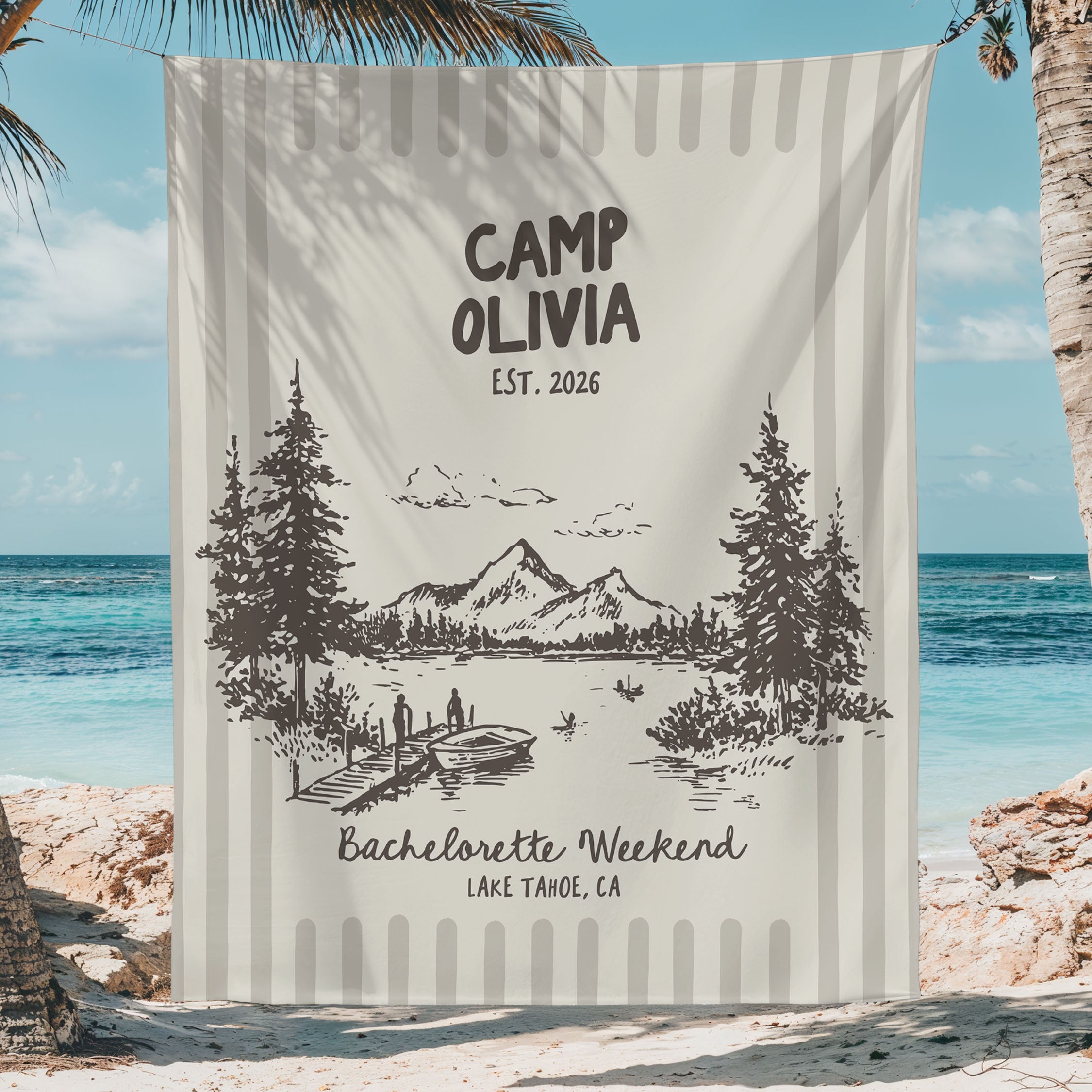 Lake Camp Bach Banner